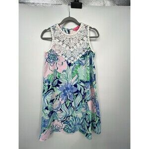 Lilly Pulitzer Nala Soft Shift Dress Multicolor Party Thyme Sz 0 Resort Preppy